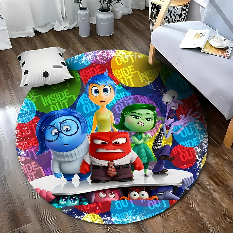 Круглый ковер из фильма Диснея ковры для украшения стула в гостиной детский