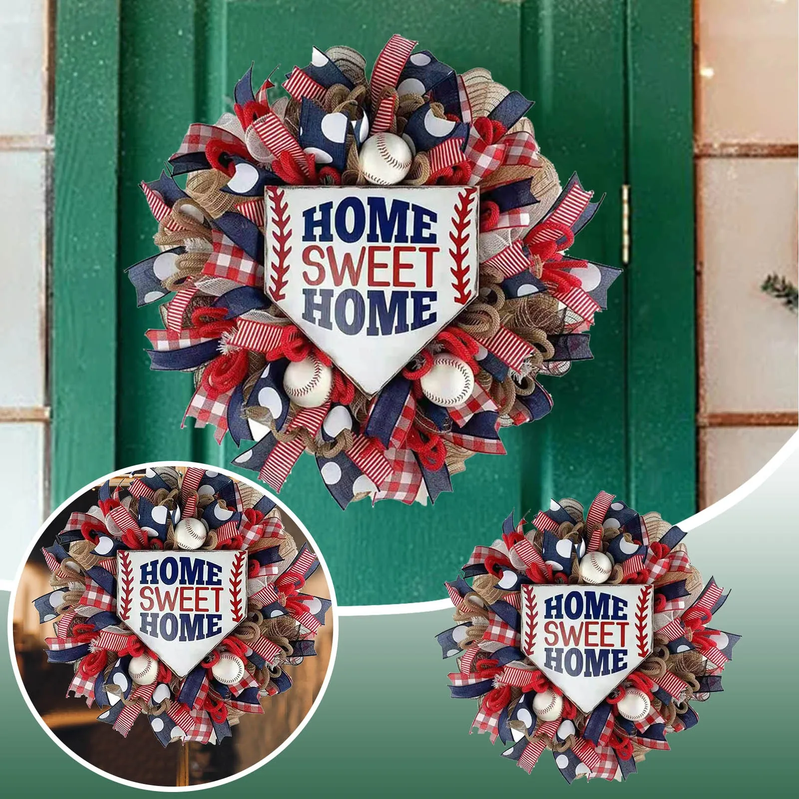 

Idyllic Fourth Of July Wreaths Patriotic American Wreaths Handmade Memorial Day Wreaths Holiday Wreaths Decorate Plants for Room