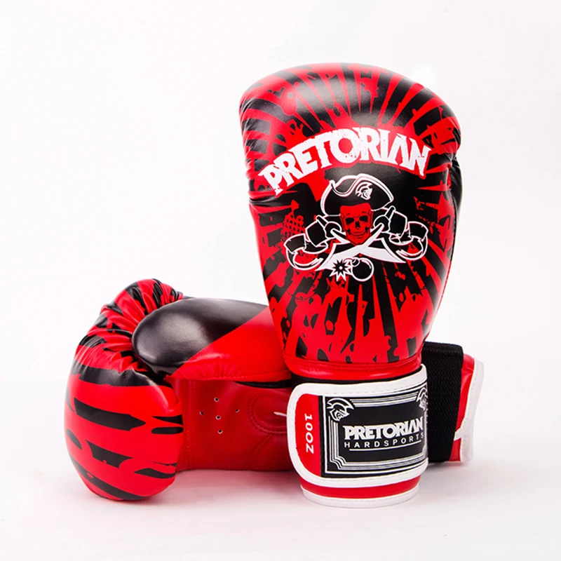 Новые Pretorian 10 унций 12 боксерские перчатки Muay Thai MMA Fitness Jujitsu из искусственной кожи