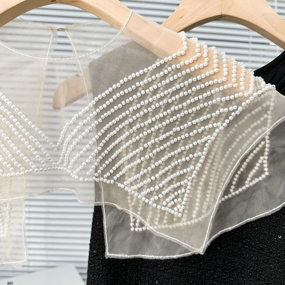 Новый женский вязаный орган с вышивкой жилет на ленте из хлопка искусственный