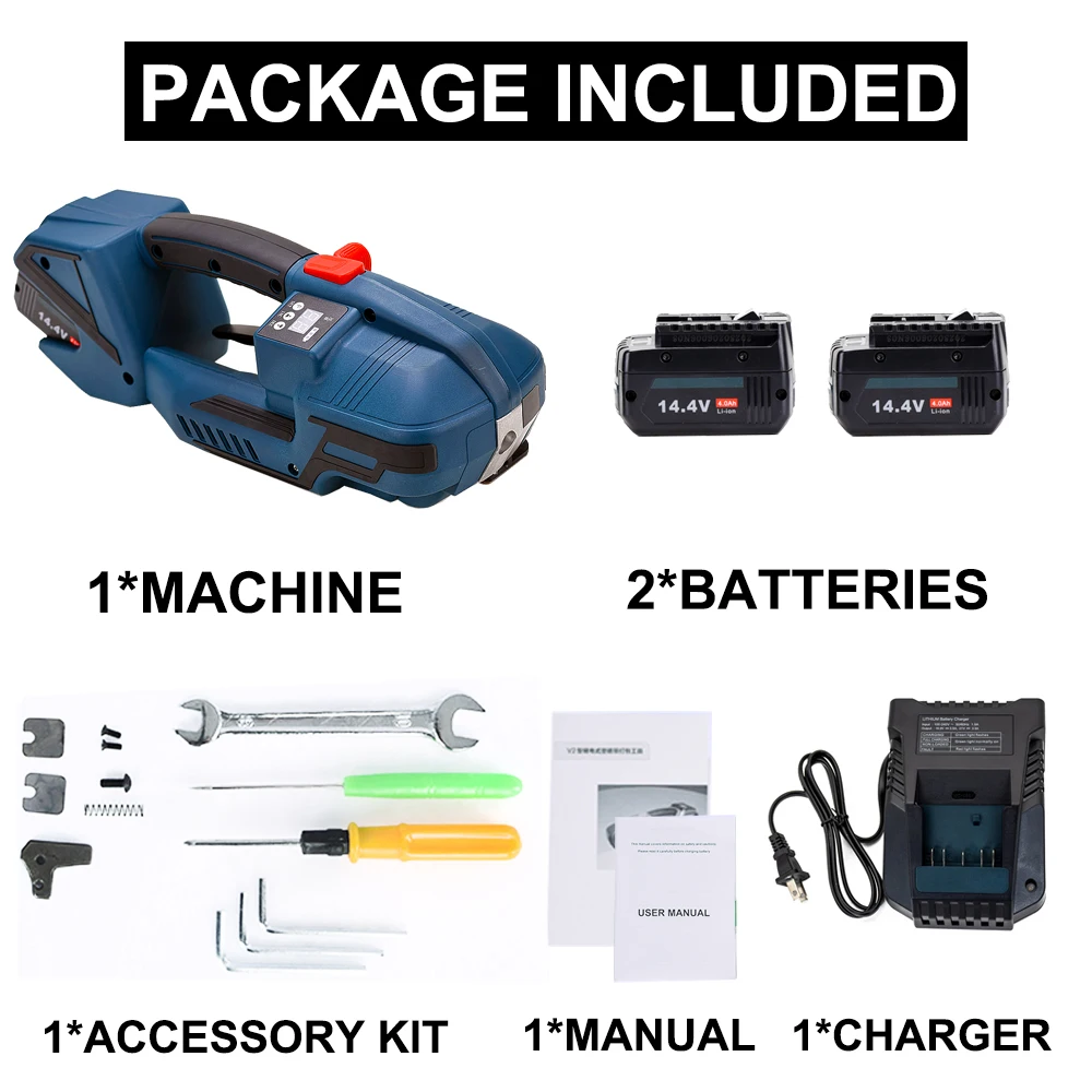 

Электрическая обвязочная машина V2 темно-зеленая 13-16 мм