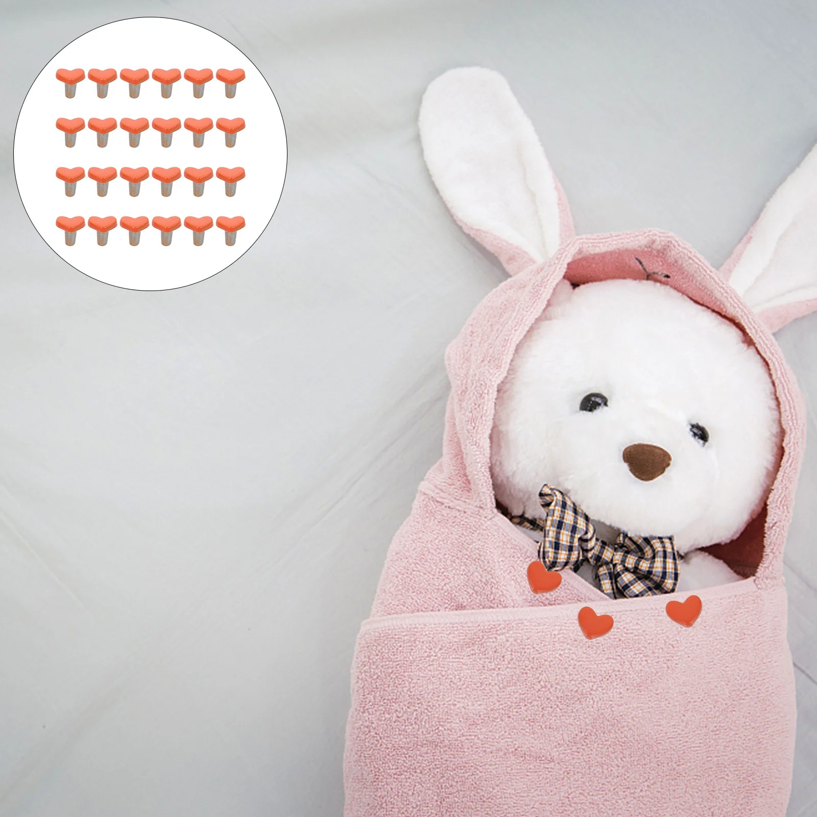 

100pcs Delicate Doll Clothes Rivets Durable Craft Rivets Premium Doll Shoes Rivets