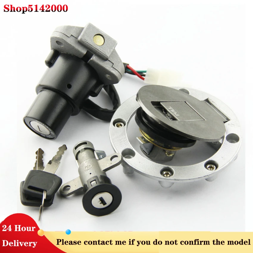 Фото Для Yamaha TZR150 TZR125 TDM850 TZM150 TZR 150 TZR 125 TDM 850 TZM 150 12 В мотоциклетный переключатель зажигания Крышка топливного газа Ключ замка сиденья №1