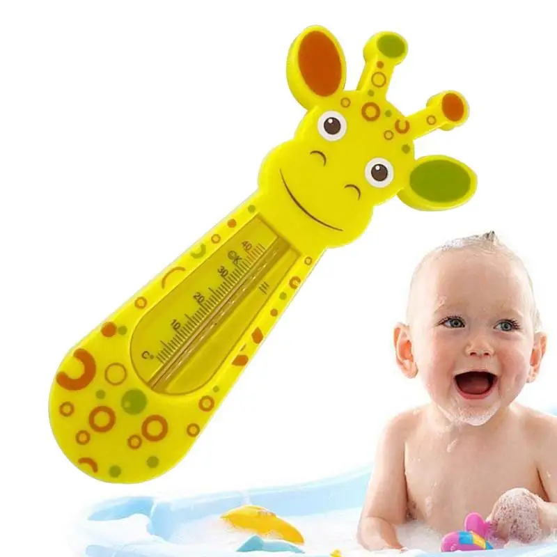 

Water Thermometer Baby Giraffe Baby Bath Water Temperature Thermometer Bath Tub Thermometer Floating Toy Thermometer For Baby