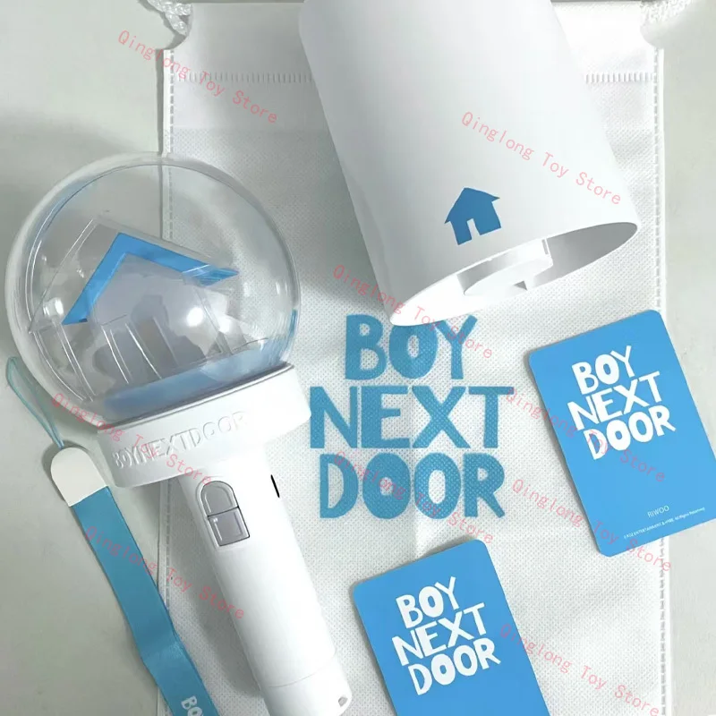 Фото BOYNEXTDOOR Lightstick Kpop BOY NEXT DOOR Ручная лампа с Bluetooth Концерт Хип-Хоп Вечеринка Световая палочка Вспышка Флуоресцентная палочка Подарок №5