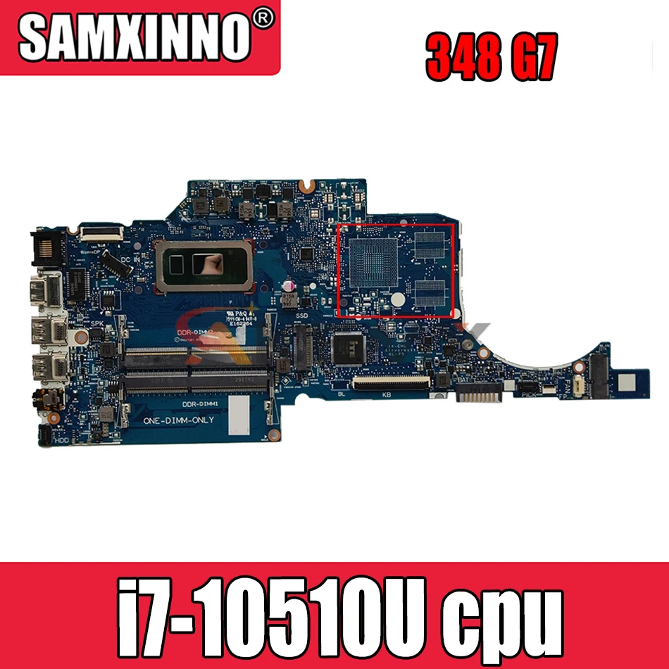

Материнская плата для ноутбука HP ENVY 348 G7 6050A3126701-MB-A01 W/ SRGKW i7-10510U 100% протестирована