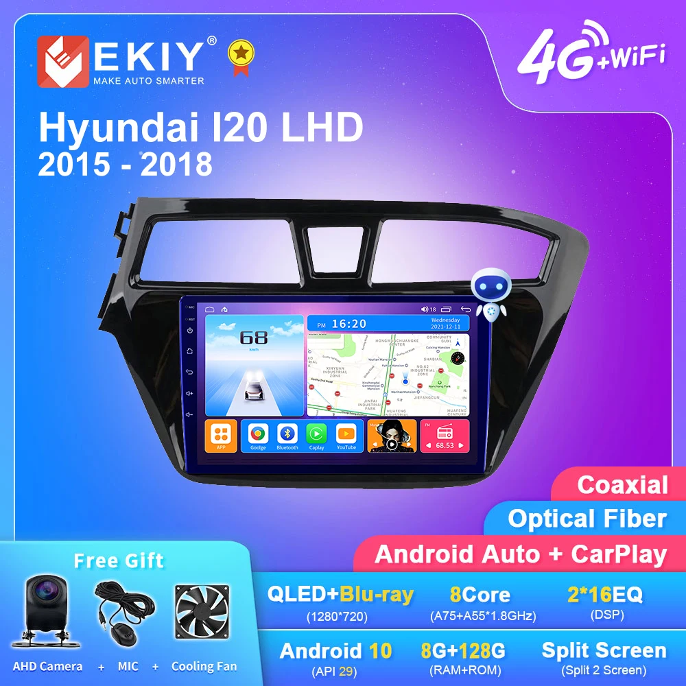 

EKIY T7 Android Auto Car Radio For Hyundai I20 LHD 2015 2016 2017 2018 Car Multimedia Player GPS Navigation Stereo No 2Din DVD