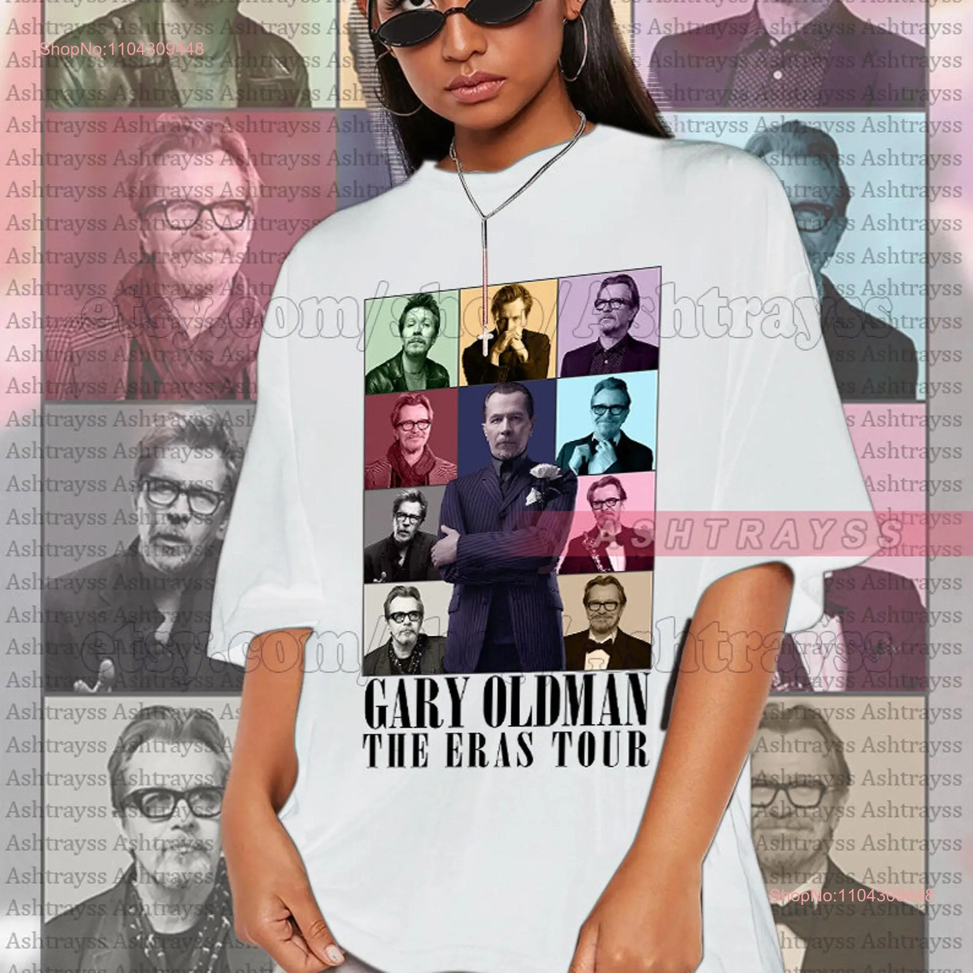 Футболка Gary Oldman The Eras Tour с длинными или короткими рукавами