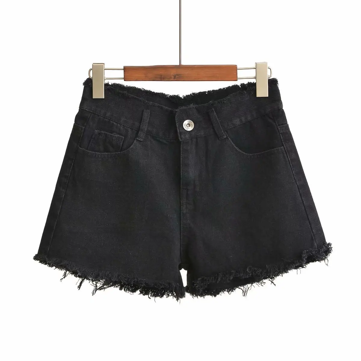 Loose Wide Leg Shorts Blue Denim Shorts Women Korean Outwear Street Fashion Summer High Waist Slim Jeans Short A-line Hot Pants