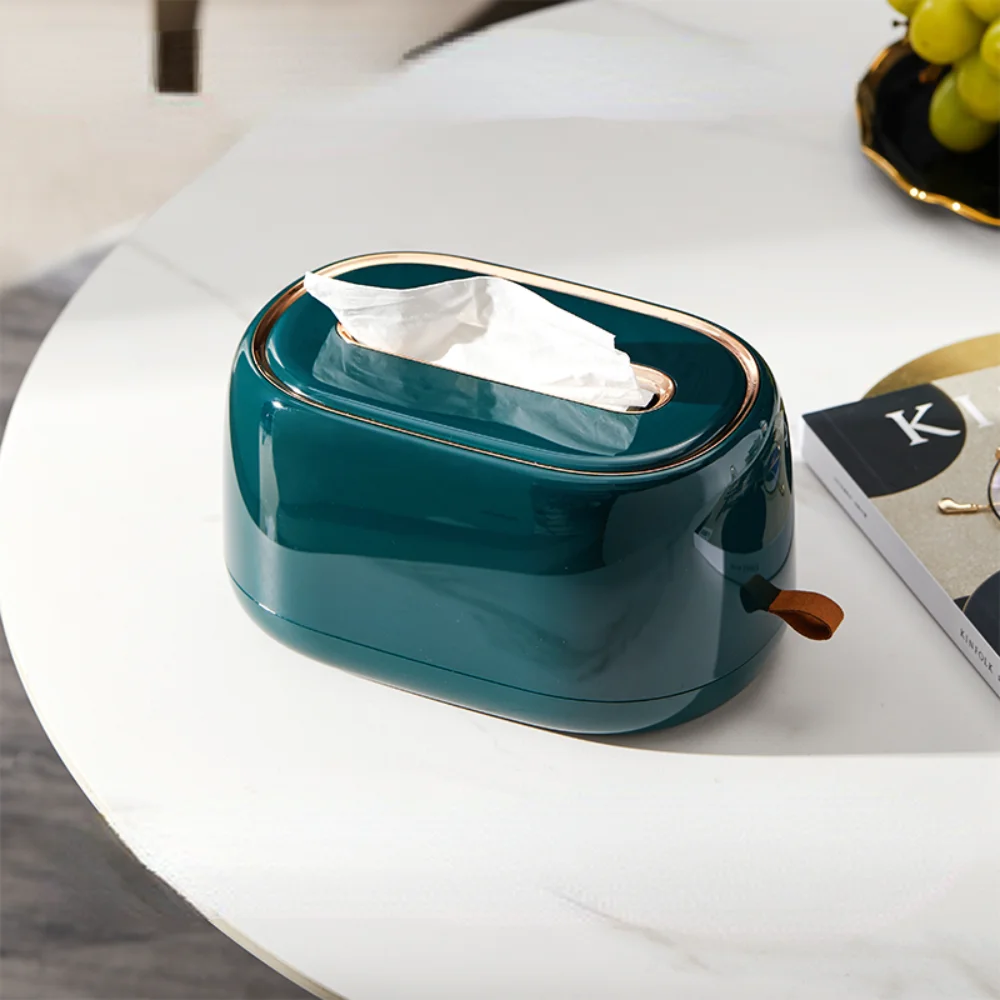 

Tv Tissue Box Storage Luxury Tissue Case Wet Wipes Decoration Box Automatic Lift Paper Towel Holder Kitchen Napkin Dispenser