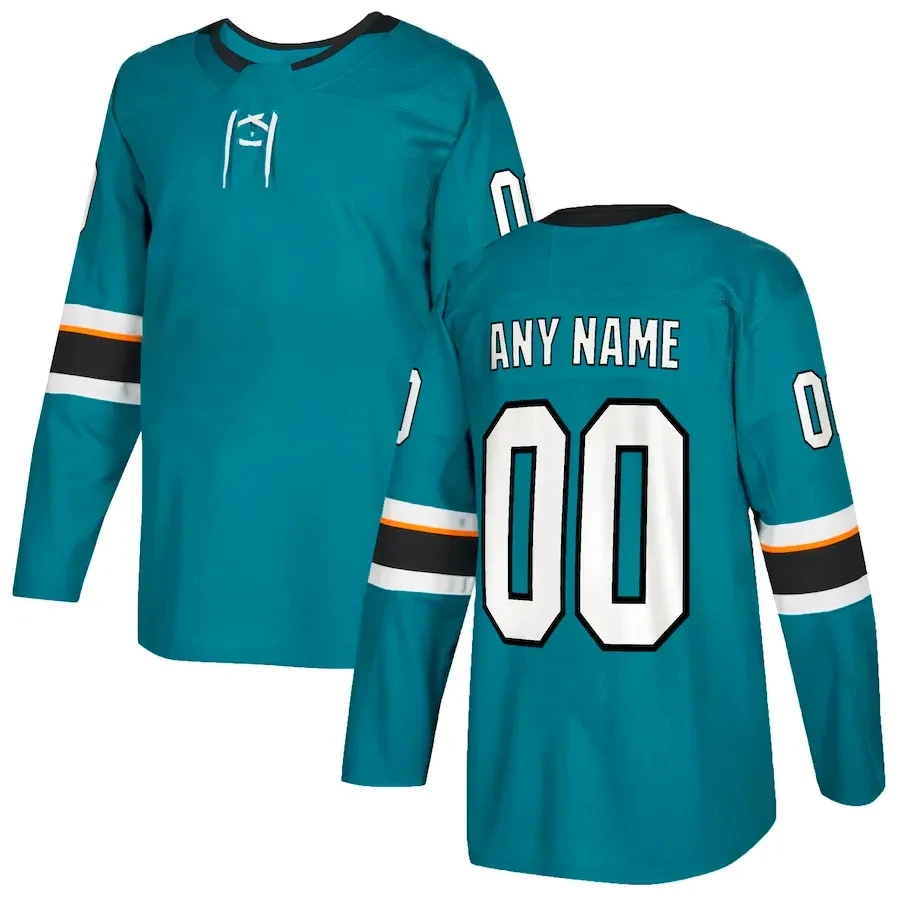 

Custom San Jose Hockey Jersey American Ice Hockey Jersey Embroidery Your Name Any Number Sport Hoodie All Stitched Men/Kids Tops