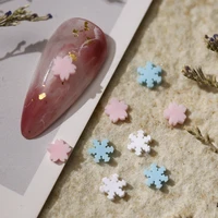 1packabout 1000pcs new nail enhancement small petal snowflake cartoon love soft ceramic patch mobile phone mud nail jewelry