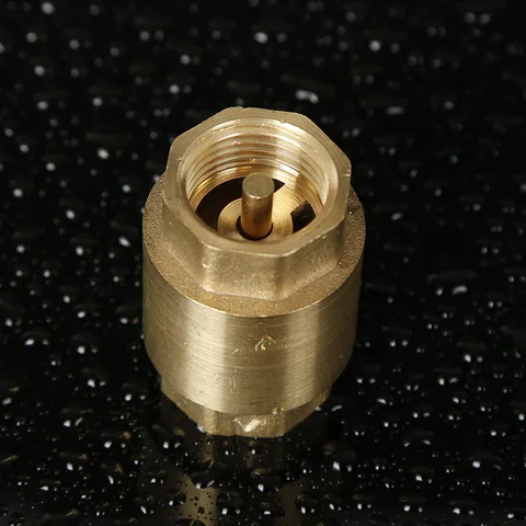 1 шт. DN15/DN20/DN25 NPT латунная резьба, линейный пружинный обратный клапан 25 мм, диаметр 200 Вт, для управления водой