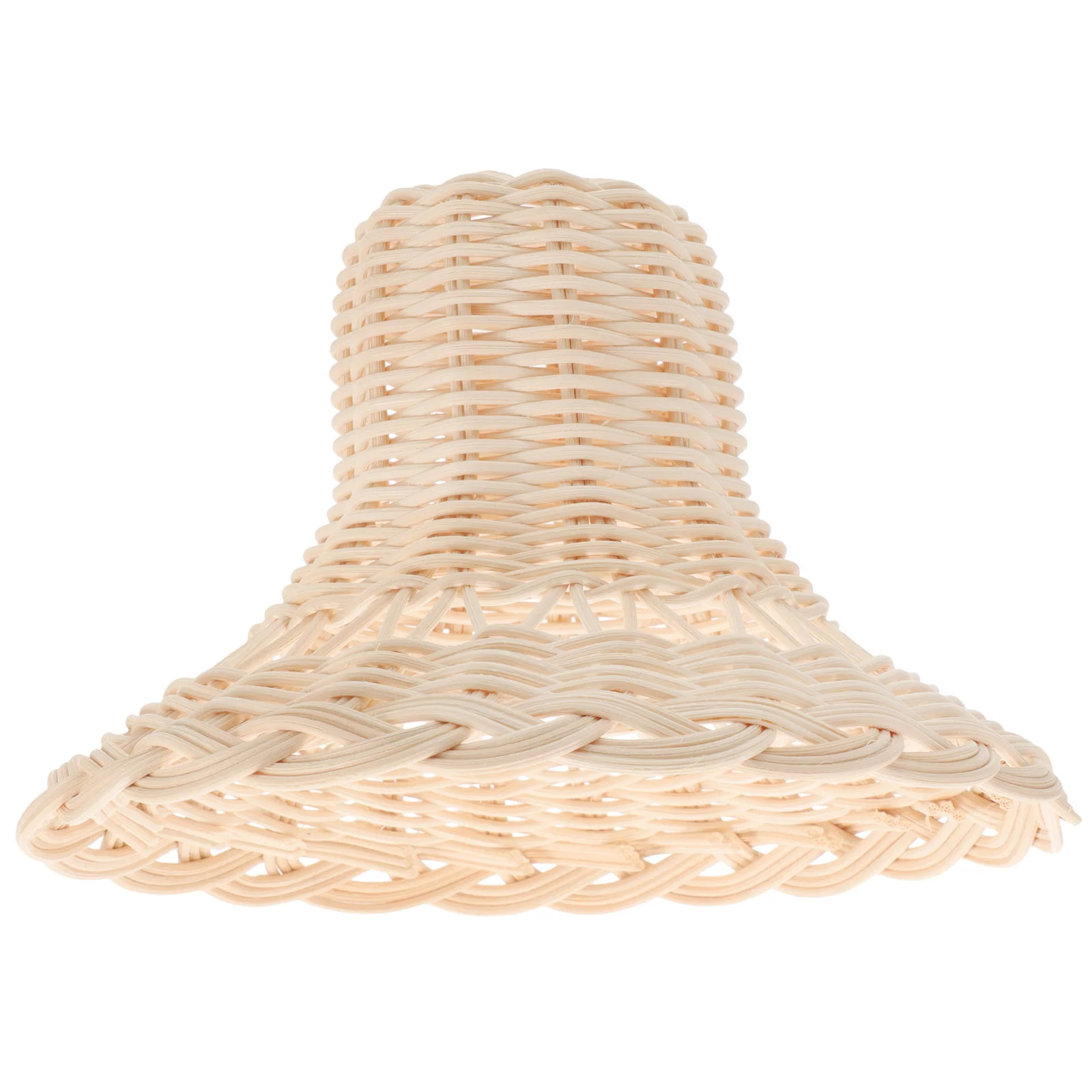 

Bulb Lampshade Pendant Lampshade Rattan Woven Lamp Shade Rustic Hanging Lamp Cover