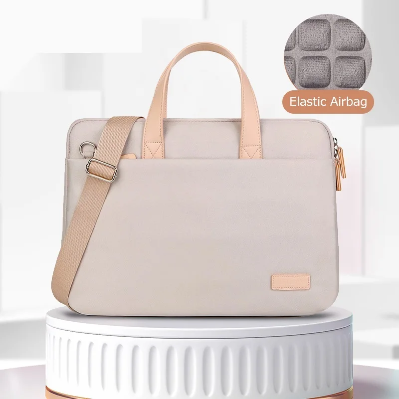 

2022 Light Laptop Bag 13.3 15.6 14 Inch Shockproof Notebook Bag Sleeve For Macbook Air Pro 13 16 Inchs Shoulder Handbag