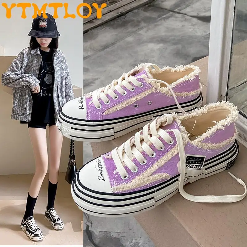 

Global Beggar Canvas Shoes Women's 2022 New Explosive Style Wu Jianhao Same All-match Sneakers Student Casual Women's Shoes Summ