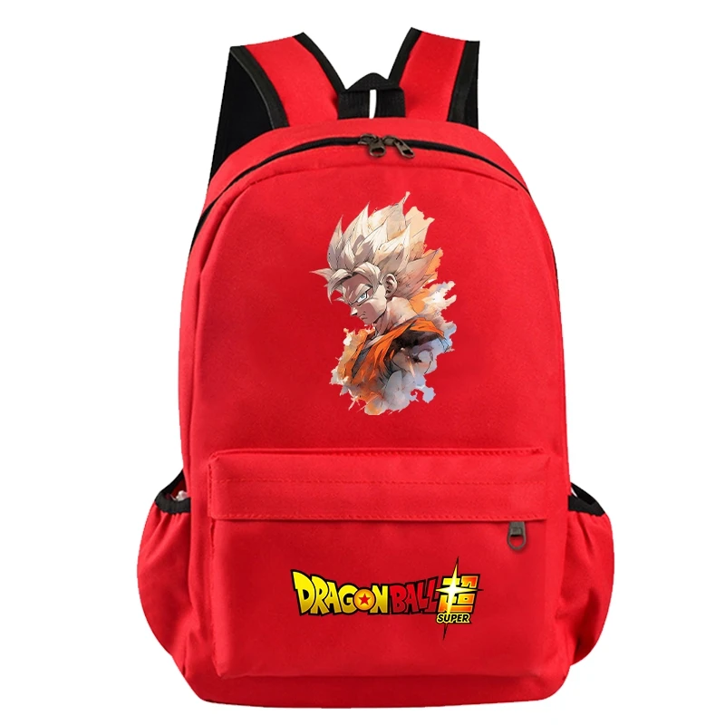 Фото Рюкзак с изображением аниме Dragon Ball, школьный рюкзак для мальчиков и девочек, повседневная сумка, студенческий рюкзак Гоку, сумка большой вместимости, легкая сумка №3