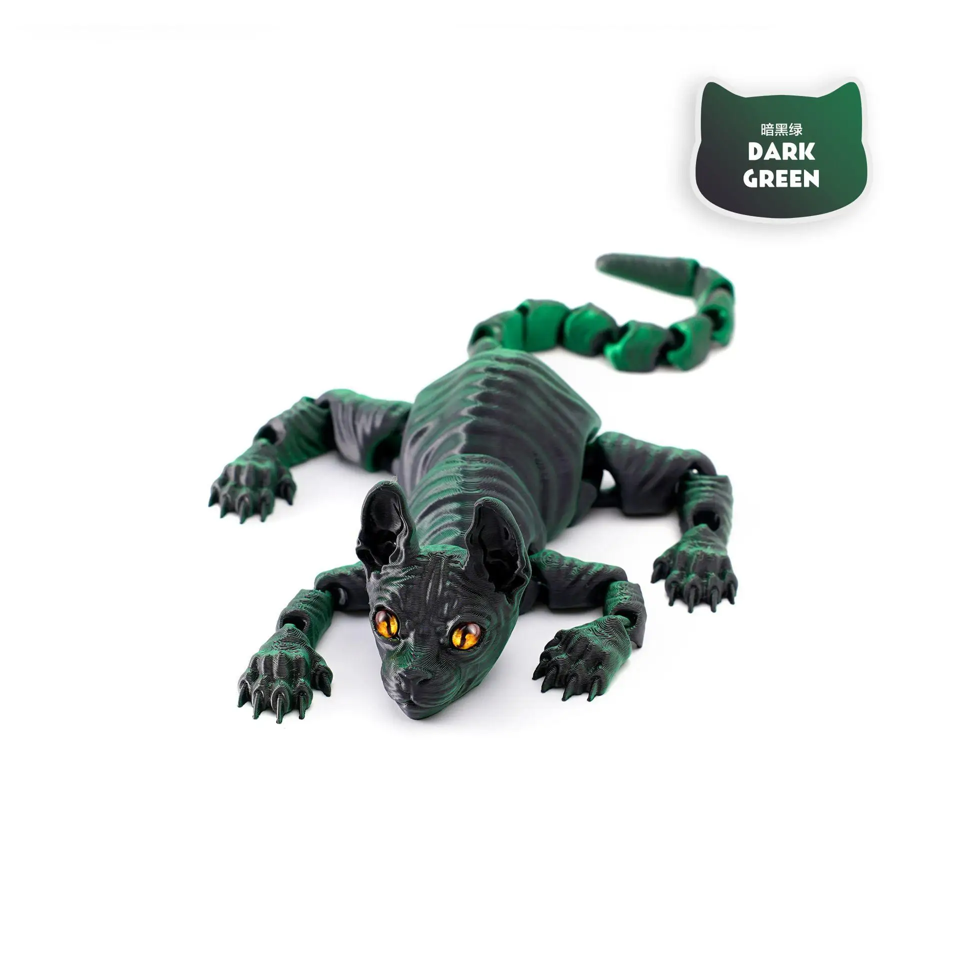 

Шарнирная 3D-печать игрушка кошка