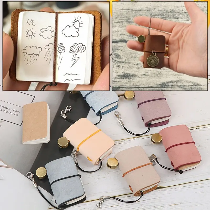 

Mini Portable Notebook Core Travel Journal Booklet 4.6*2.8cm Notepad Diary Book Daily Planner Organizer Pocketbook Sketchbook