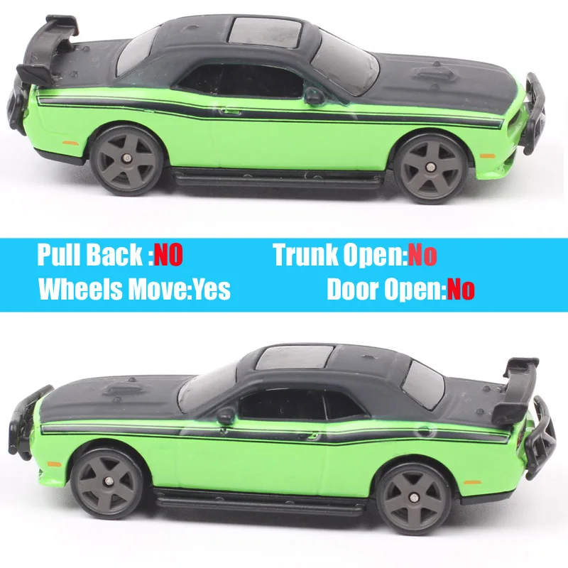 Модель автомобиля под давлением Dodge Challenger SRT8 Wrangler Rubicon 458 italia без коробки 1:55 |