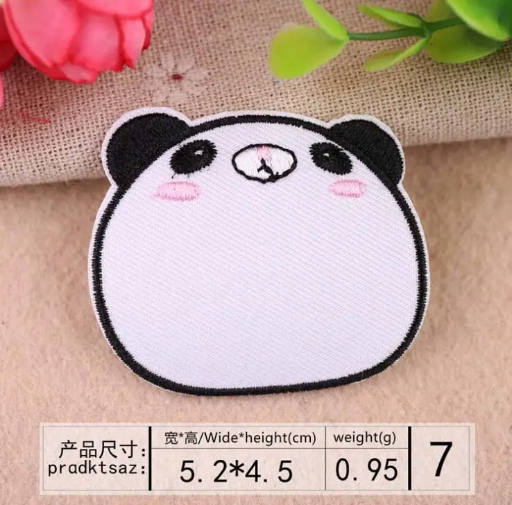 10 шт. вышитые нашивки пустые значки с именем железо на мультяшном мотиве