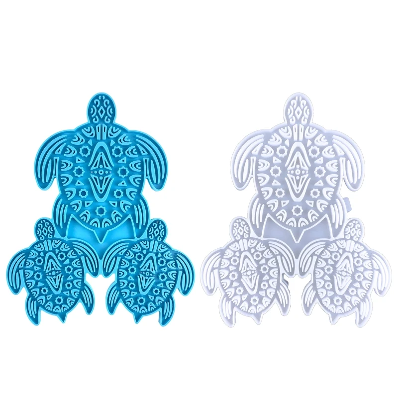 

Силиконовая форма «Черепаха» для украшения стен