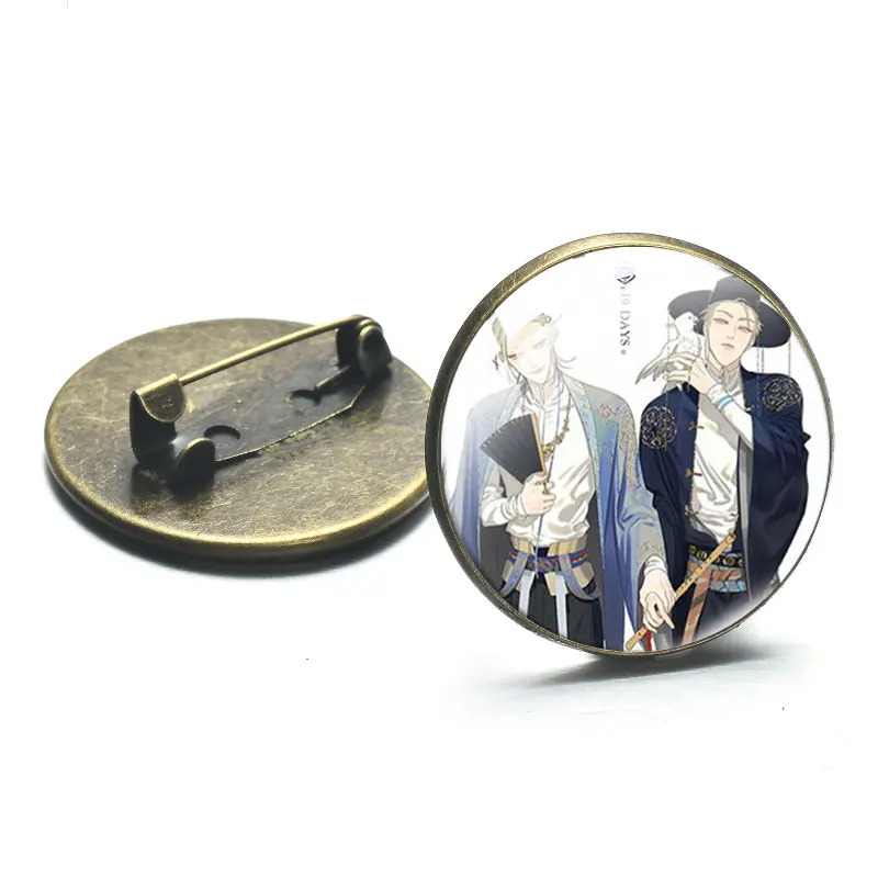 Старый Xian BL аниме 19 дней стеклянный купол булавки Mo Guanshan He Tian Jian Yi манга