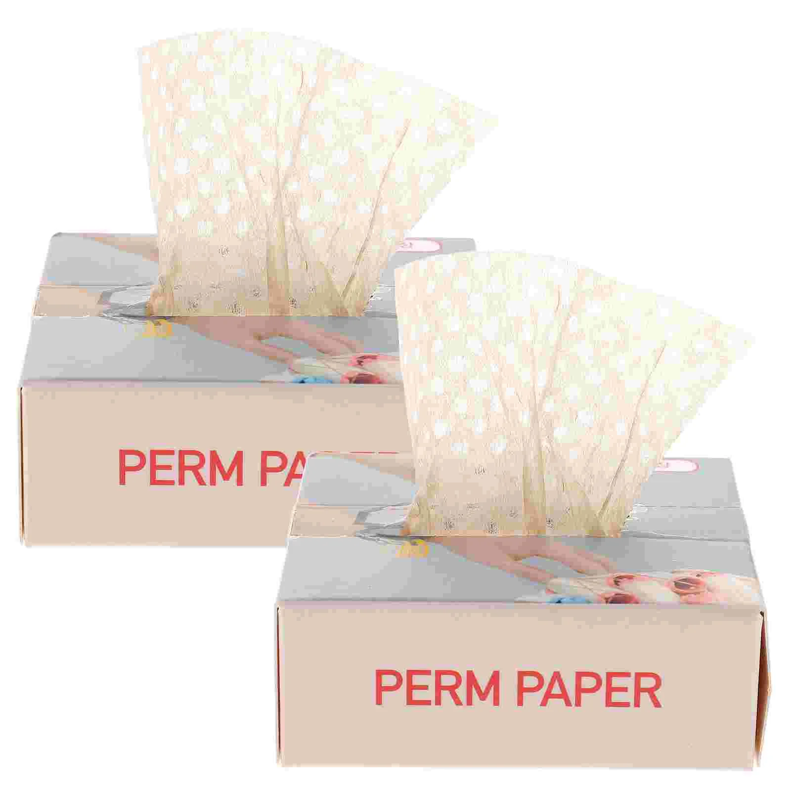 

400 Pcs Perm Paper End Wraps Hair Styling Hairdressing Towel Dispenser Wrapping Curling Towels
