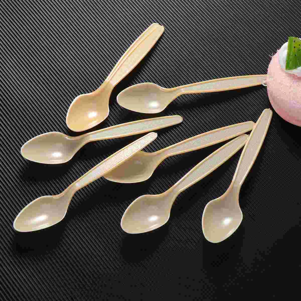 

Plastic Clear Spoons Utensils Look Mica Only Large Resistant Heat That Medium Like Wood Weight Heavyweight Flatware Inches