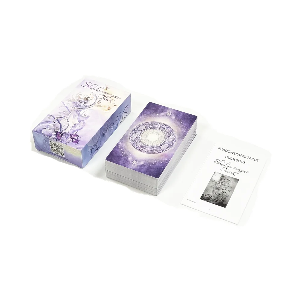 

New 12X7cm Shadowscapes Tarot 78 Cards/Set Beautiful Purple Design For Friends Gift Board Game Holiday Party Leisure Funny Games