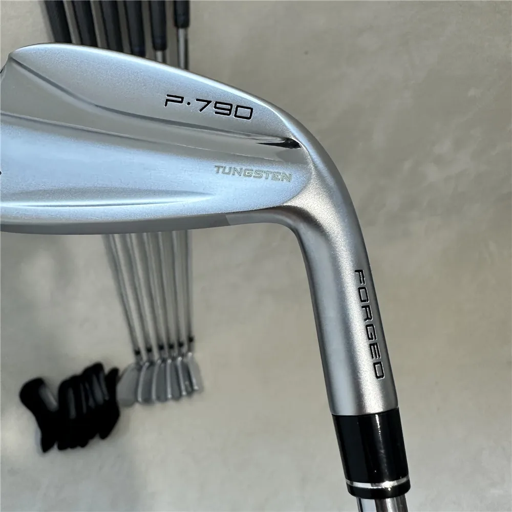 

2023Men's Golf club P790 Golf irons Iron Set 4-9 P (7pcs) With Steel/Graphite Shaft Head Cover