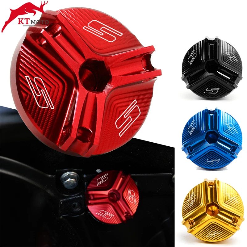 

For SUZUKI GSXS 750 GSX-S 1000 750 150 125 GSX-S1000 GT 2010-2023 Motorcycle Accessorie Engine Oil Filter Cup Plug Cover Screw