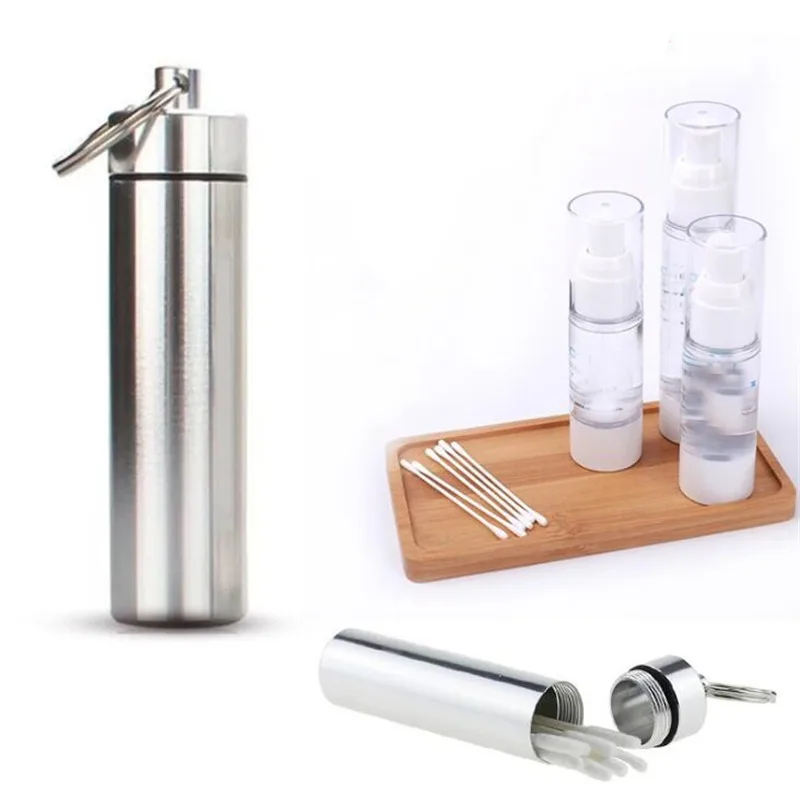 Портативная Мини-бутылка Для Воды Из Нержавеющей Стали Игольчатый Цилиндр
