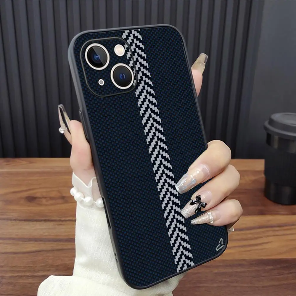 Фото Чехол для телефона PITAKA с дизайнерским узором для iPhone 17, 16, 15, 14, 13, 12 Plus, Mini, Pro, Max, мягкий, черный, противоударный №2