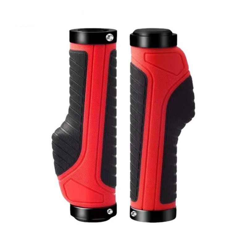 

Mountain Bike Grips Bicycle Handlebar Grips Double Lock-on Grips for MTB, BMX with Non-Slip Grip
