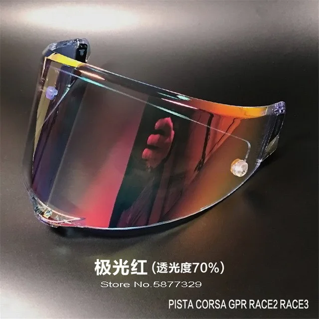 

Anti-explosion UV Protection Motorcycle Helmet Sun visor Goggles lens Fit for AGV Pista GP RR corsa R GPR 70th anniversary