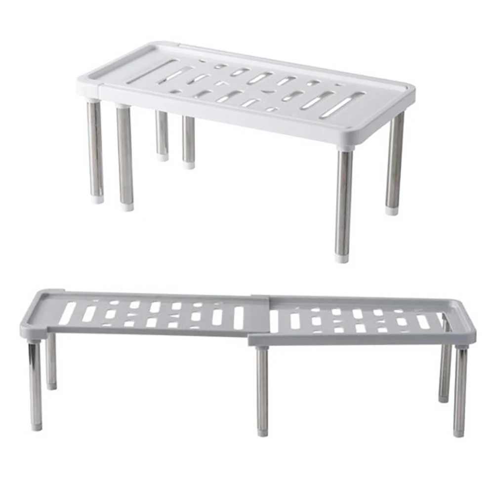 

Seasoning Display Vertical Space Home Stainless Steel Shelves Creative Kitchenware Wardrobe Storage 1PC Holder Cabinet Dish Rack