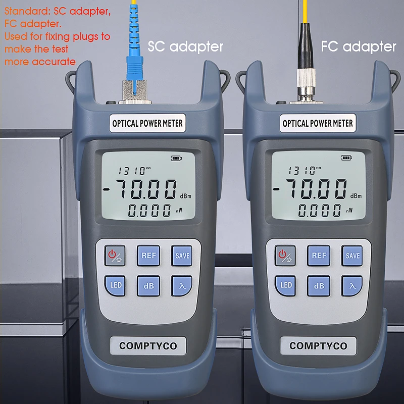 AUA-G710A/G510A  Optical Power Meter Fiber Optical Cable Tester -70dBm~+10dBm/ -50dBm~+26dBm SC/FC Connector  AUA-G710A/G510A