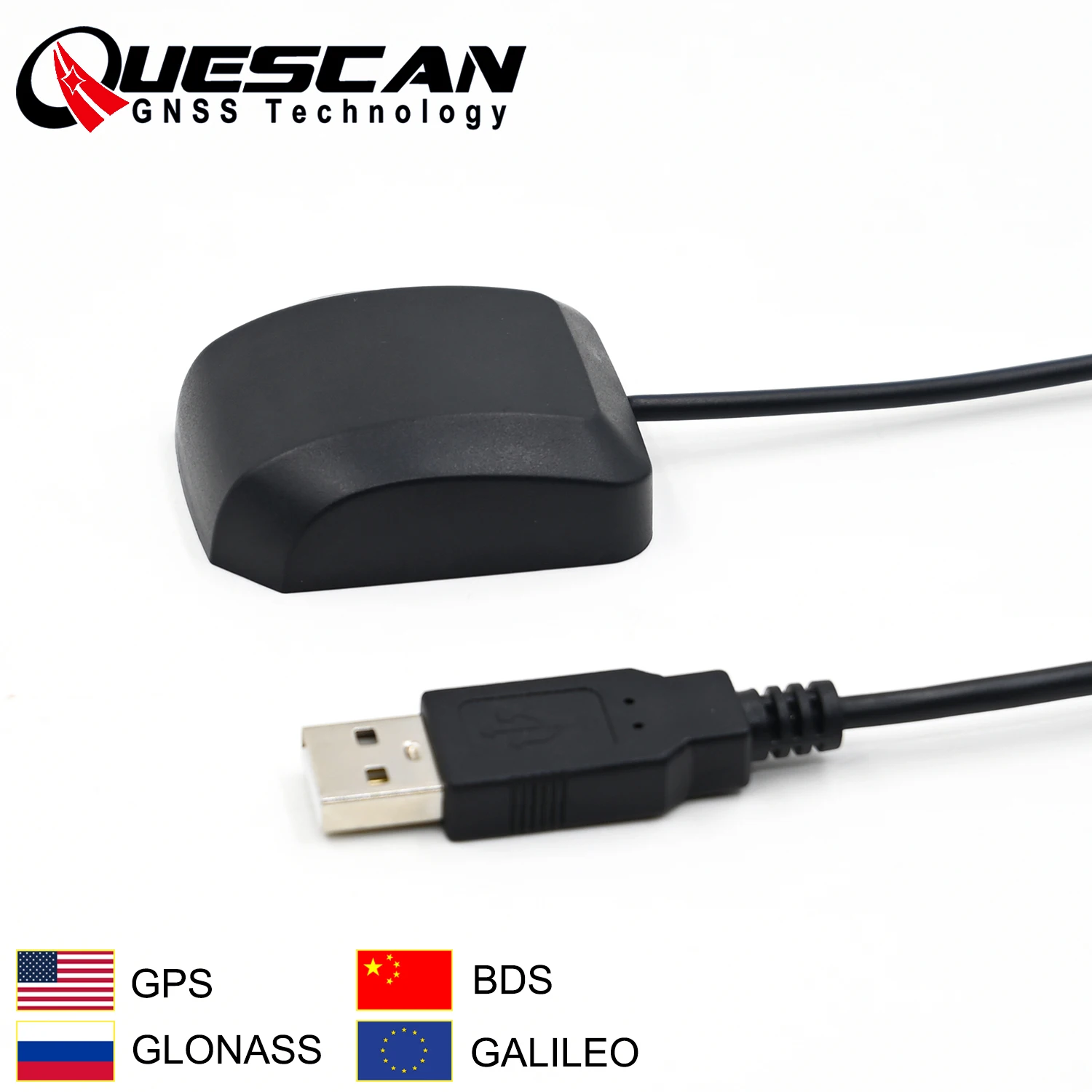QUESCAN GPS-разъем Android USB GNSS антенный приемник GPS GLONASS Galileo BeiDou спутниковый ресивер UBX-M8030 QU33N