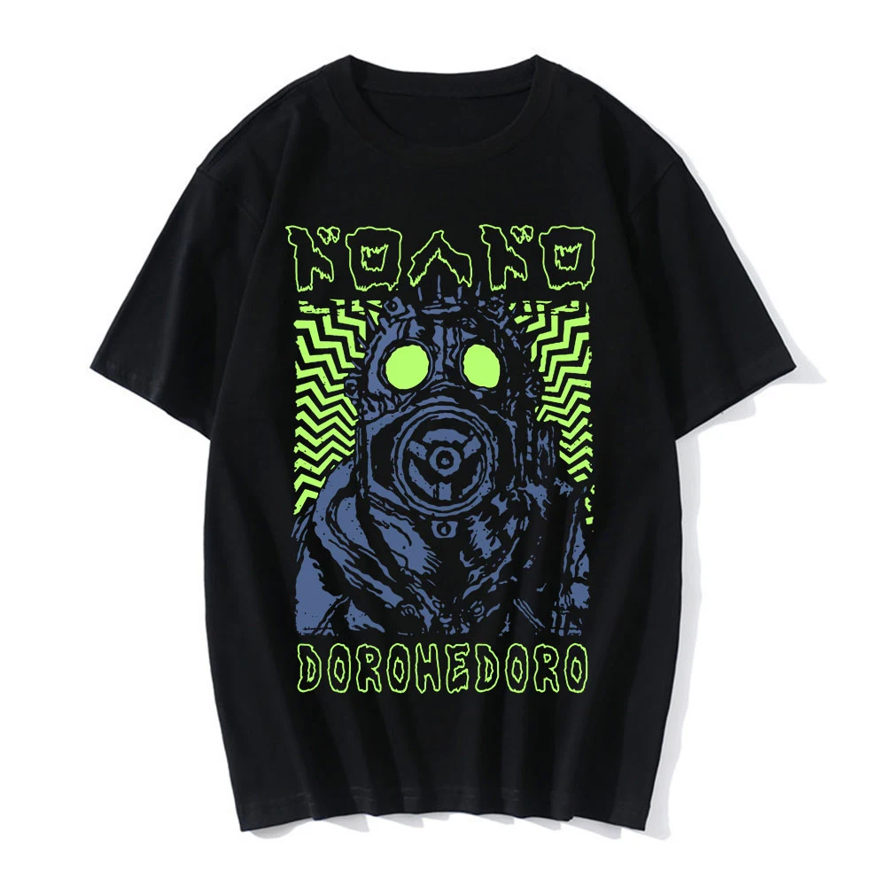 

Новинка, футболки Dorohedoro с принтом Аниме Манга, уличная одежда для мужчин и женщин, модная футболка большого размера, футболки из чистого хлопка в стиле Харадзюку, топы, одежда