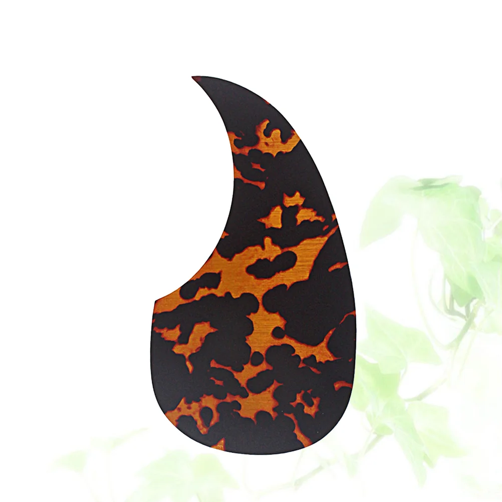 

Guitar Pickguard Acoustic Shape Plate Comma Pickguards Scratch Guard Pick Bass Self Adhesive Teardrop Parts Pvc Sticker Tortoise