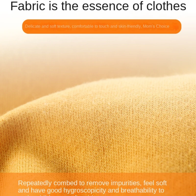 Cotton Cartoon Baby Girl Clothes Set Kids Long Sleeve Pajamas 1-6Y