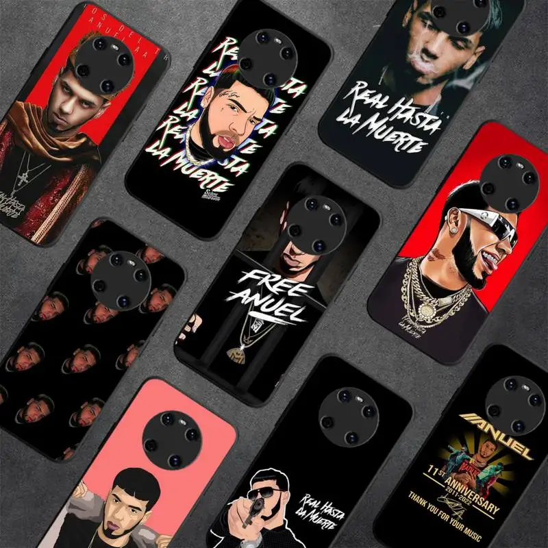 

Rapper Anuel AA Real Hasta La Muerte Phone Case For Huawei Y 5 Y62019 Y52018 Y92019 Luxury funda case for 9prime2019