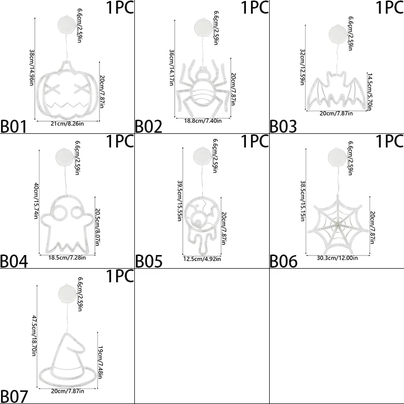 Подвесной светильник в виде тыквы призрака ведьмы шляпы
