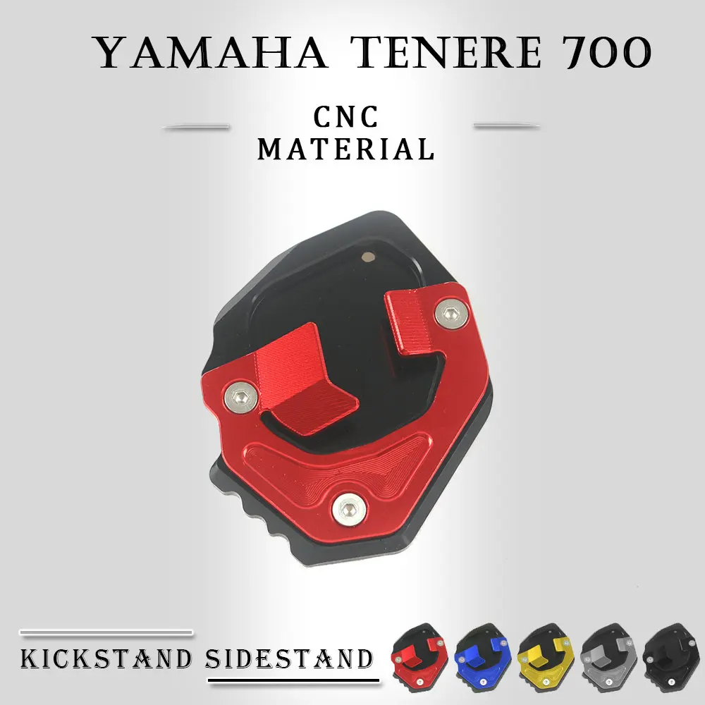 

Подходит для Yamaha Tenere 700 2019-2020 Tenere 700 дюйма подставка для бокового башмака подставка для удлинителя из алюминия