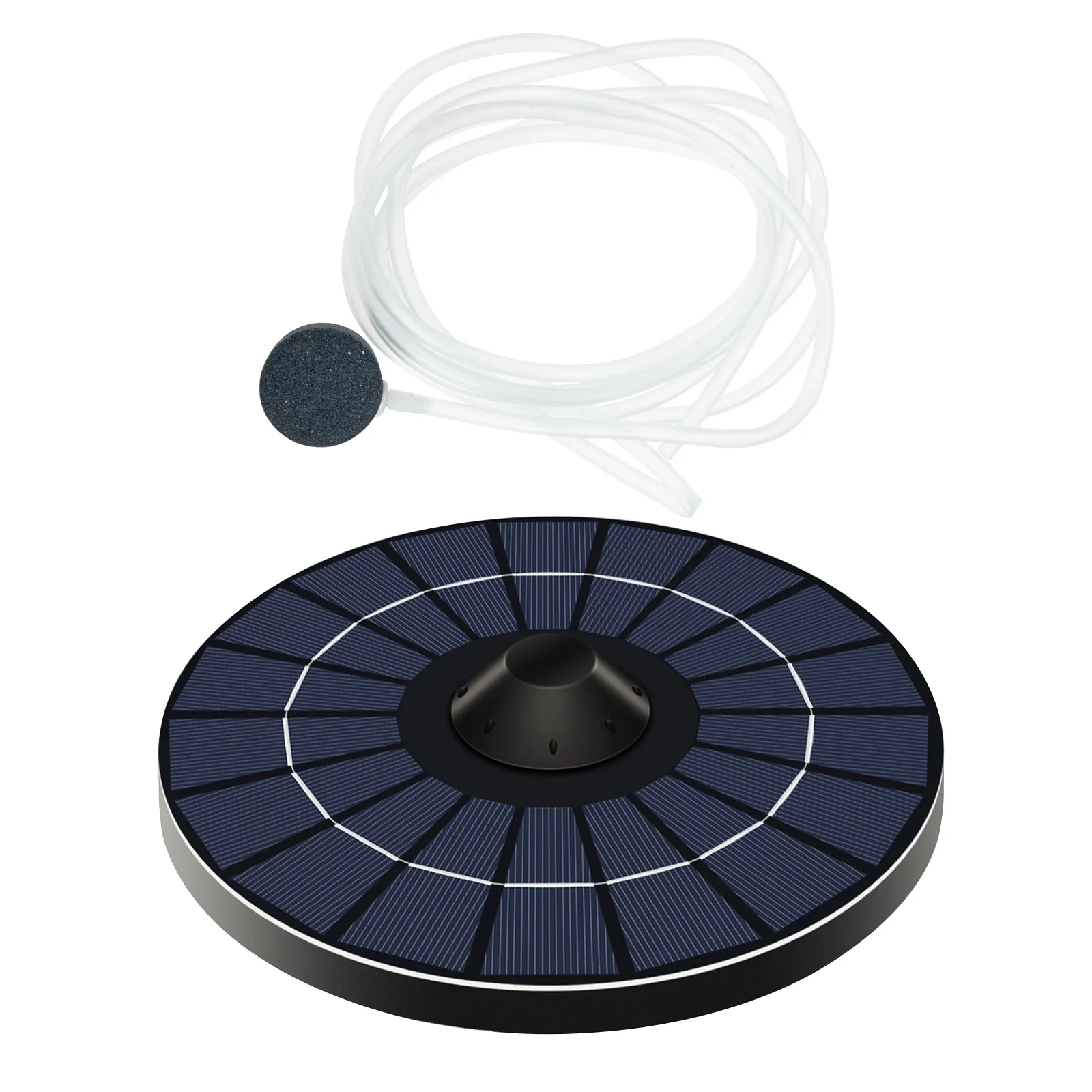 

1 Set of Fish Pool Oxygenator Solar Powered Pool Pump Gift Solar Oxygen Pump