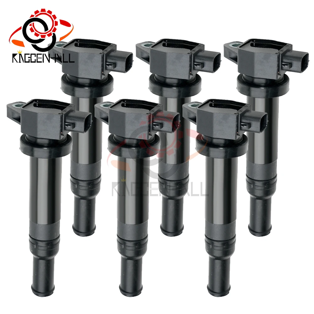 

4/6 шт. 27301-3E400 UF558 катушка зажигания для Hyundai Santa Fe Kia Optima Rondo 2.4L 2.7L 2006-2010 27301 3E400 273013 E400 5C1624