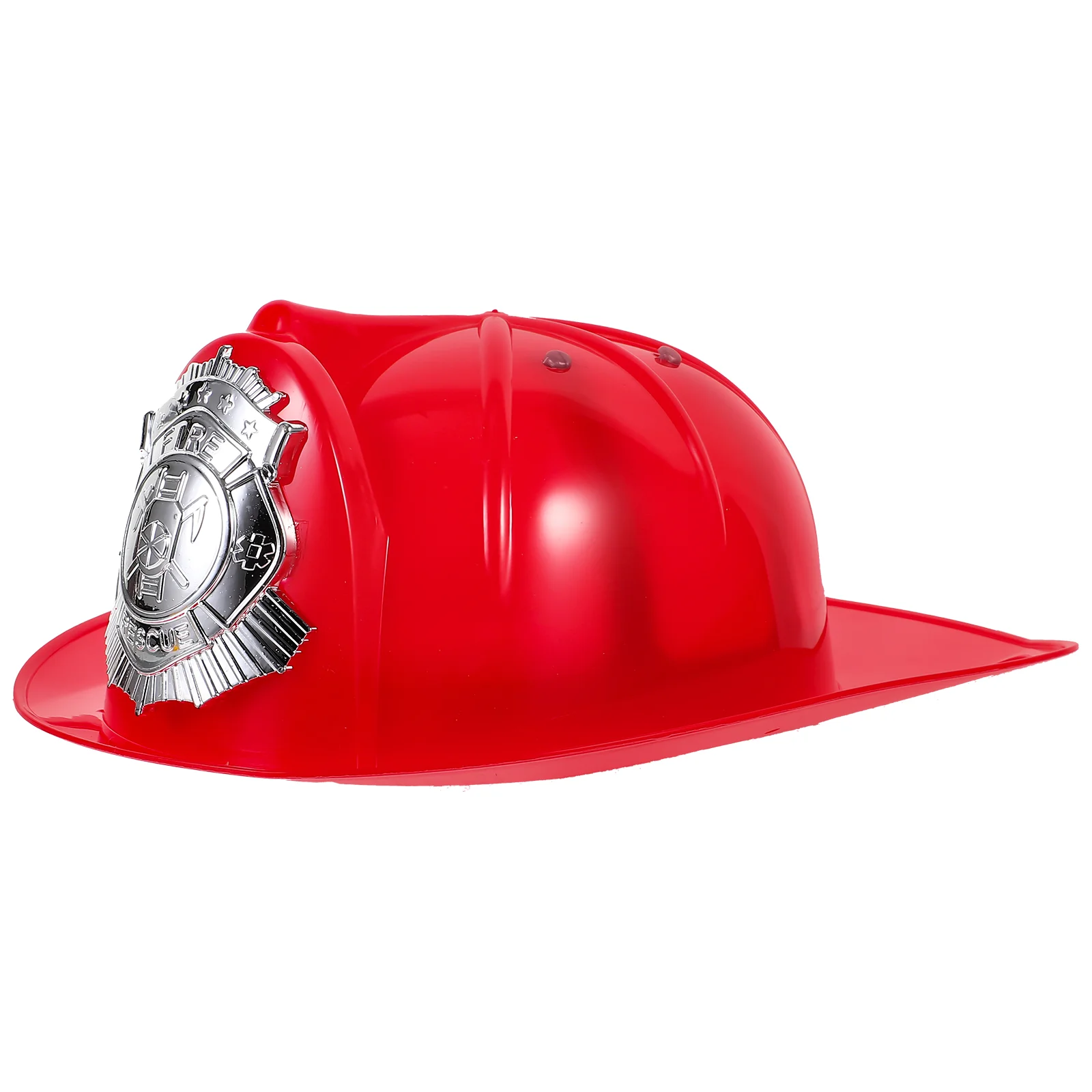 

Kids Simulation Safety Fire Hat Toy Dress Up Builder Cosplay Props Children Soft