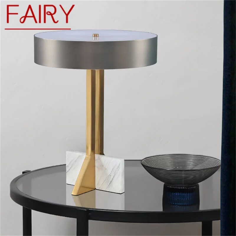 

FAIRY Nordic Table Lamp Contemporary Creative LED Vintage Desk Light for Home Bedroom Bedside Living Room Decor