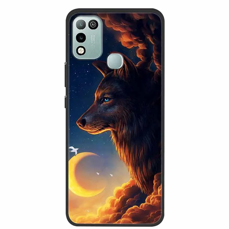 for infinix hot 11 play case hot11 cool cartoon soft silicone phone cover for infinix hot 10 play 11s cases hot11s tpu fundas free global shipping